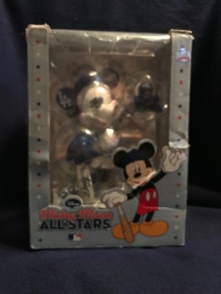 Los Angeles Dodgers Disney Mickey Mouse 2010 All Star Game Statue Rare Forever 8