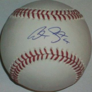Alex Gordon Kansas City Royals Autographed Official Major League Baseball