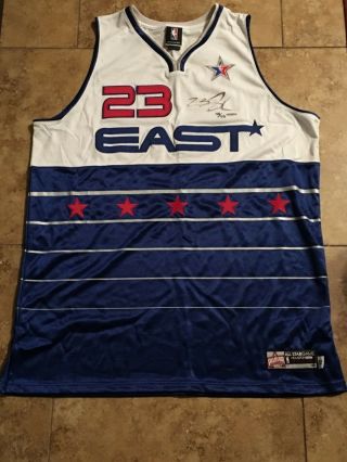 Lebron James 2006 All - Star Jersey Signed Auto Autograph Upper Deck Uda 46/123