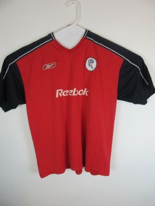Vtg Okocha 10 Bolton Wanderers Away Shirt Jersey Reebok 2003 - 05 Mens Size Xxl
