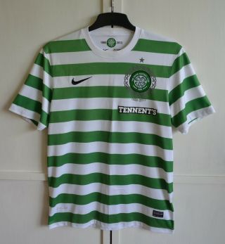 Celtic Glasgow 2012 2013 Anniversary 125yrs Home Football Shirt Jersey Nike (m)