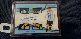 Paulo Dybala 2018 - 19 Immaculate Quad Patch Autograph 1/1 Argentina One Of One