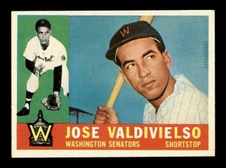 1960 Topps 527 Jose Valdivielso Exmt,  X1108439