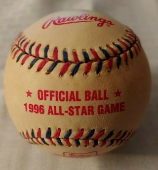 1996 Mlb All Star Game Official Baseball Philadelphia Phillies Veterans Stadium
