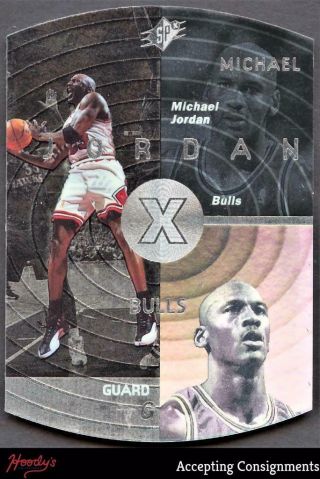 1997 - 98 Spx Silver 6 Michael Jordan Bulls