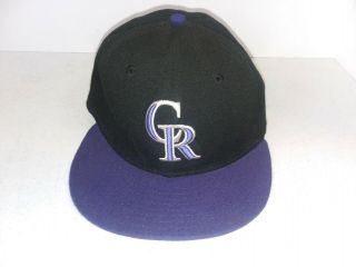 Colorado Rockies Era 59fifty Mlb Hat/cap - Fitted Size 6 7/8 Euc