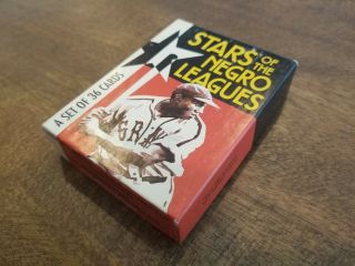 1990 Stars Of The Negro Leagues Complete Set - 36 Baseball Cards - Satchel Paige