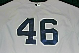 ANDY PETTITTE game Yankees jersey 2013 final season STEINER 2