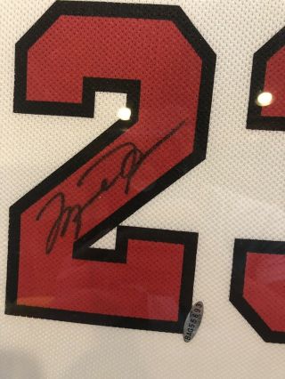Michael Jordan Signed Autographed UDA Upper Deck Jersey Only NO Frame 2