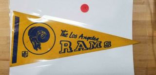Los Angeles Rams Pennant 1970 