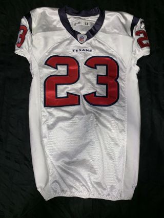 100 Authentic Game Worn Arian Foster Jersey