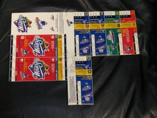 1998 World Series Tickets Game 4 And 5 Padres And More