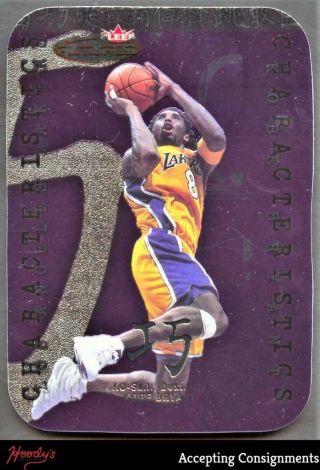 2000 - 01 Fleer Futures Characteristics C2 Kobe Bryant Lakers