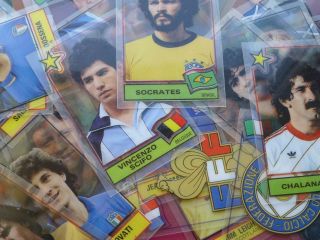 Panini Football Superstars Plastic Cards