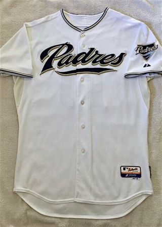 2010 Miguel Tejada Game Padres Home Jersey 10 A 