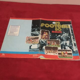 Transimage Football 79/80 Sticker Album - Over 300 Attached Stickers Ideal Spares
