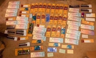 77 Olympic Ticket Stubs And Such Calgary Atlanta Lake Placid Los Angeles