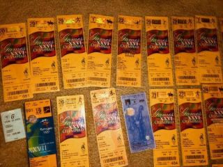 77 Olympic Ticket Stubs and Such Calgary Atlanta Lake Placid Los Angeles 6