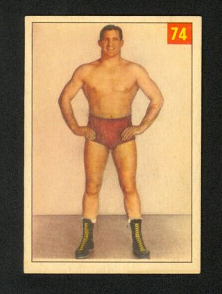 1954 - 55 Parkhurst Wrestling Pat O 