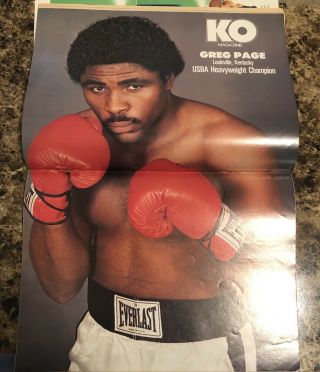 1983 KO Boxing LARRY HOLMES JACK DEMPSEY DIES Marvelous Marvin Hagler Sugar Ray 3