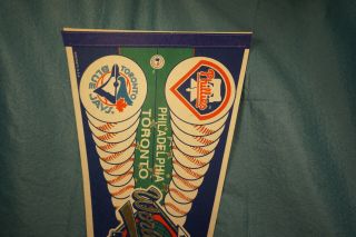 1993 Philadelphia Phillies Toronto Blue Jays World Series MLB Wincraft Pennant 2