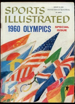 Si: Sports Illustrated August 15,  1960 Olympics Special Issue G