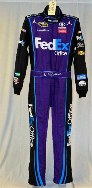 Denny Hamlin Nike Air Jordan Race Nascar Driver Suit 6179