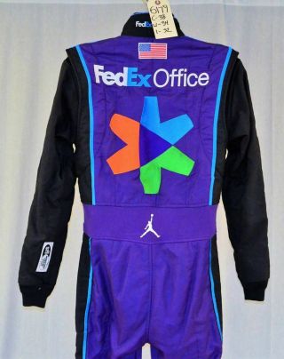 Denny Hamlin Nike Air Jordan Race NASCAR Driver Suit 6179 7