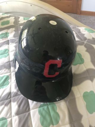 Jason Kipnis Game Batting Helmet,  Cleveland Indians,  MLB Auth 6