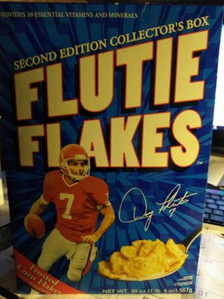1999 Flutie Flakes Second Edition Full Box Buffalo Bills Rare