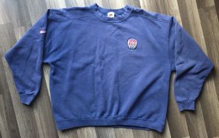 Vintage Nike Usa National Soccer Team Sweatshirt Made In Usa Embroidered Men’s X