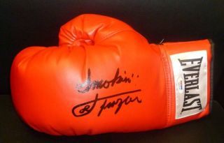 Smokin Joe Frazier Signed Everlast Boxing Glove Psa/dna L Autograph Auto 