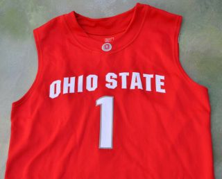 Nike Elite Series Ohio State Sleeveless Jersey 1 Size 48. 2