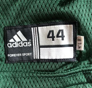 Notre Dame Football 2008 Adidas Team Issued/used Green Jersey 80 7