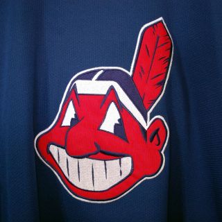 Cleveland Indians Hockey Starter Jersey XL Stitched Retired Chief Wahoo Monsters 2