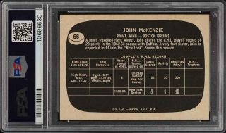 1966 Topps USA Test Hockey John McKenzie 66 PSA 10 GEM (PWCC) 2