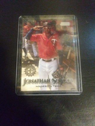 2019 Topps Stadium Club Jonathan Schoop First Day Issue Sp 180