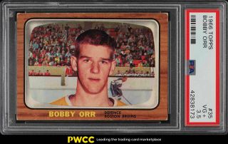1966 Topps Hockey Bobby Orr Rookie Rc 35 Psa 3.  5 Vg,  (pwcc)