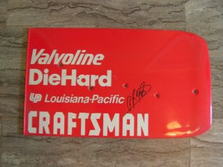 A J Foyt Signed Autographed Race Rear Wing End Plate Indy 500 Cary Indycar