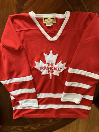 Tragically Hip Hockey Jersey From The Early 90s.