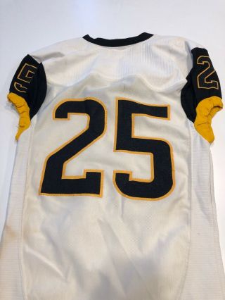 Game Worn Southern Mississippi Golden Eagles Football Jersey Small 25 4