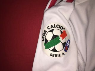 Milan Match Worn Shirt Maglia Player Kaladze Indossata Adidas Italy 6