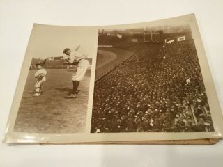 Historic 1923 Babe Ruth Hr Photo Opens Ny Yankees Stadium