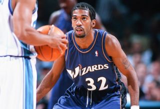 Washington Wizards 1999 - 00 Richard Rip Hamilton Game Worn Jersey Rookie LOA 8