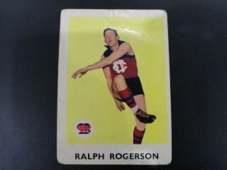 1965 Scanlens Card No.  11 Ralph Rogerson