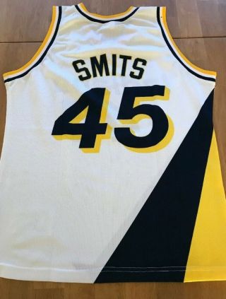 Champion Eu Exclusive Indiana Pacers Rik Smits Nba Home Jersey 48 Xl 45 Person