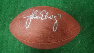 John Elway Autographed Nfl Football Bowl Xxx111 Signed (mcm)