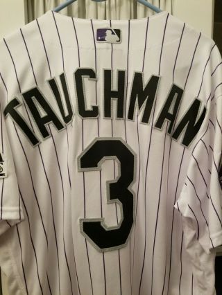 Yankees/Rockies Game Used/issued Jersey.  Mike Tauchman Game Jersey 3 2