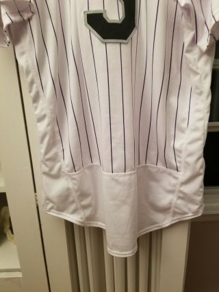 Yankees/Rockies Game Used/issued Jersey.  Mike Tauchman Game Jersey 3 5