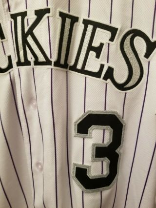 Yankees/Rockies Game Used/issued Jersey.  Mike Tauchman Game Jersey 3 8